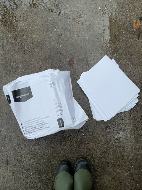 2 Reams of 8x11 Paper