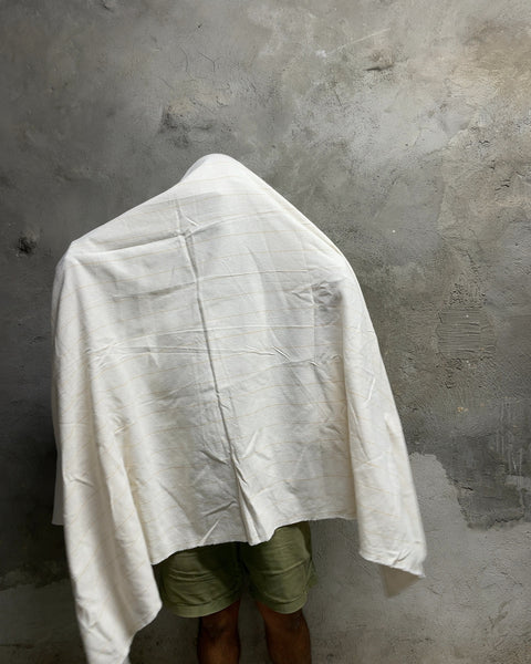 Cream Woven Fabric to Make the Coziest Pillow