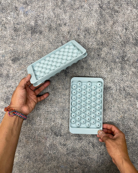 Mini Sphere Ice Cube Trays Set of 2