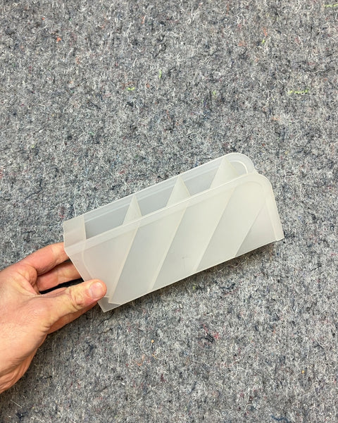 White Plastic Pen Organizer