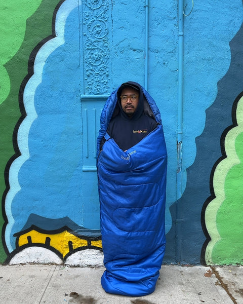 The Body Source Blue Sleeping Bag