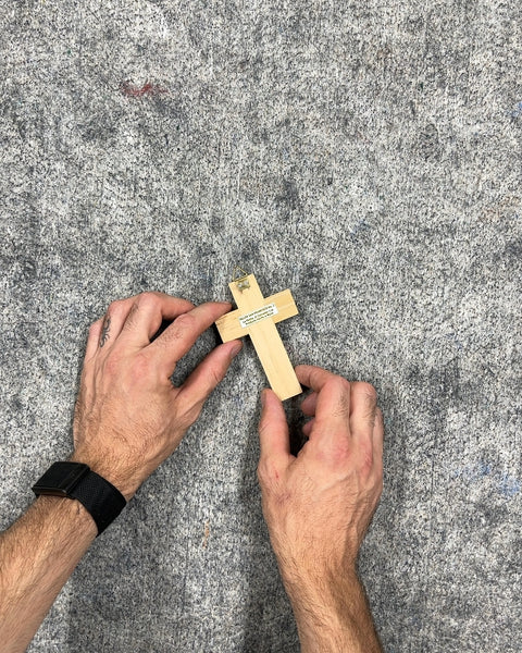 Colorful Wooden Cross Wall Decor