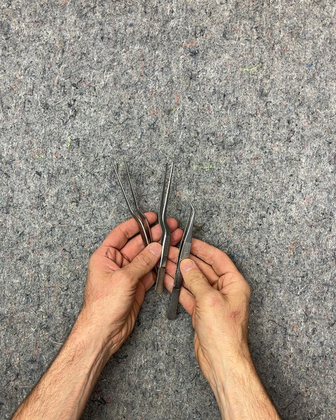 Stainless Steel Kitchen Tweezers Set