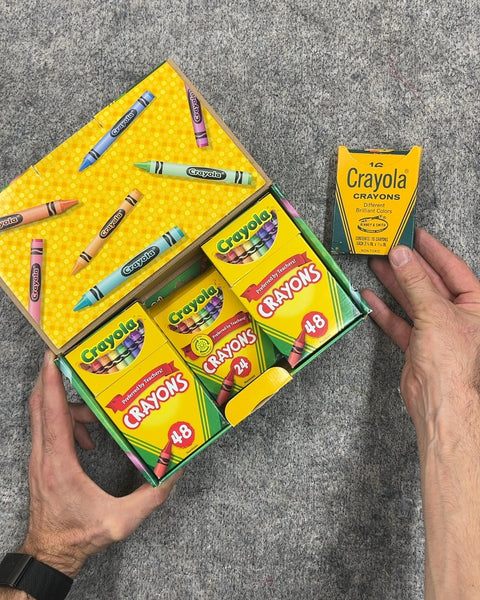 Assorted Box Of Crayola Crayons