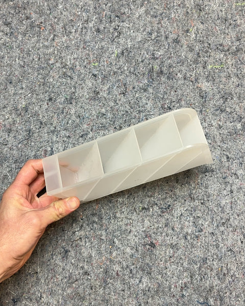 White Plastic Pen Organizer