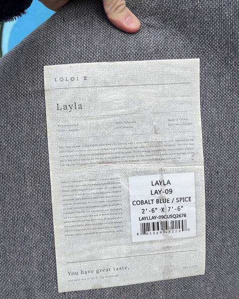 Loloi Layla Runner Rug, 2'6" x 7'6"