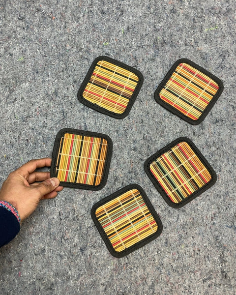 5 Woven Coasters