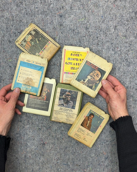 Lot Of 7 Assorted 8-Track Tapes