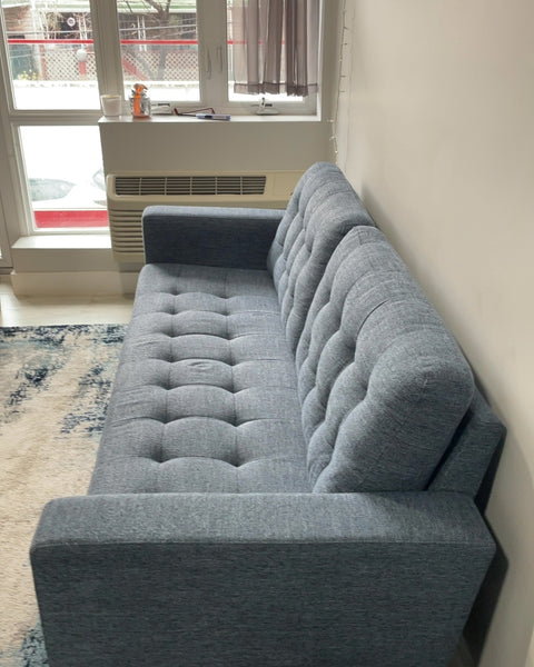 Mayview Carraway Upholstered Sofa, 30x72x35”