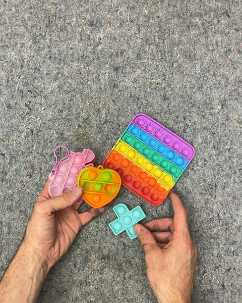Assorted Pop It Fidget Toys