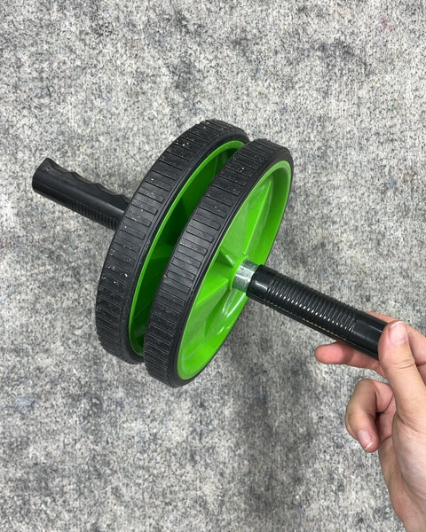 Green and Black Ab Roller Wheel
