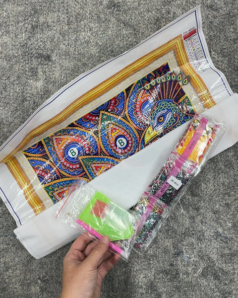 Peacock Diamond Painting Kit