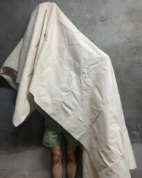 Bigass Off-White Cotton Canvas Panel For Your Next Project