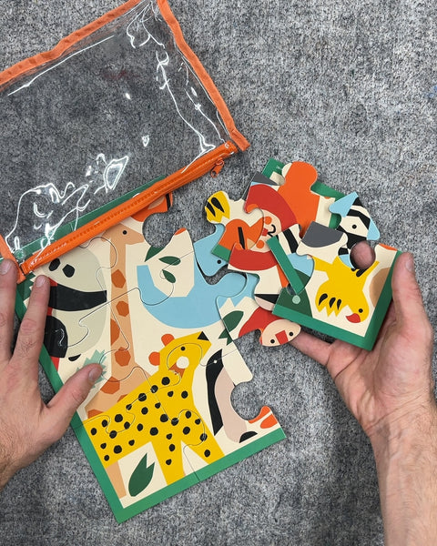 Kids Animal Jigsaw Puzzle, 12 Pieces