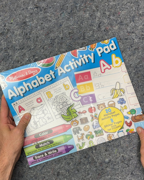 Unopened Melissa & Doug Alphabet Activity Pad