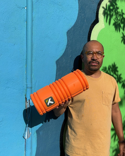Orange Foam Roller