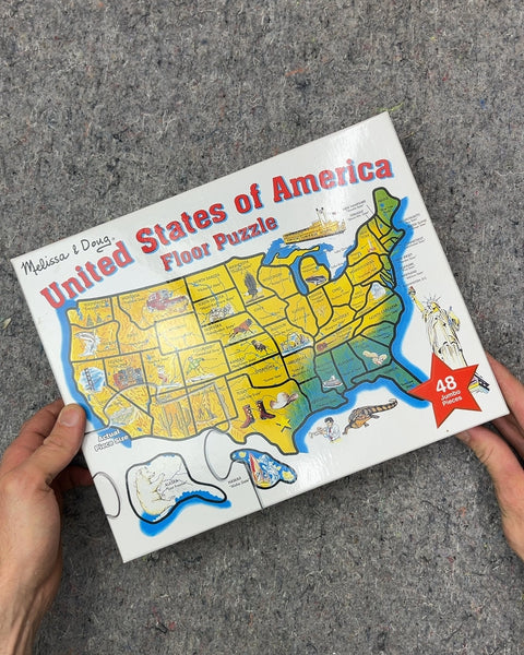 Melissa & Doug United States of America Floor Puzzle, 48 Pieces