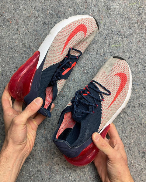 Nike Air Max 270 Flyknit Women Sneakers, Size US 10.5 W or EU 42.5