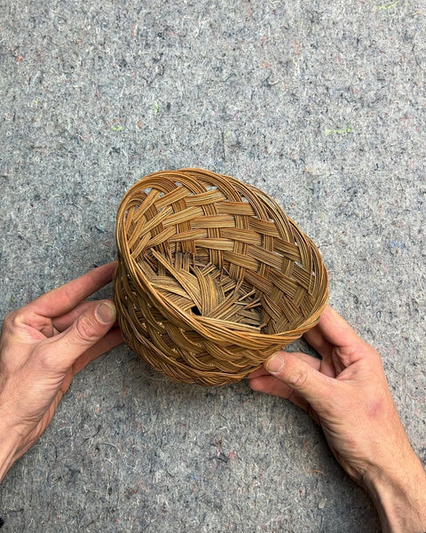 Small Woven Rattan Basket