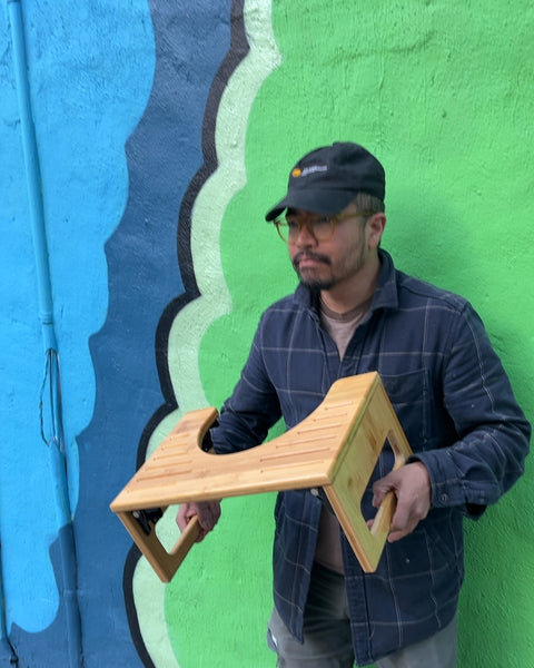 Brand New Wooden Squatting Toilet Stool