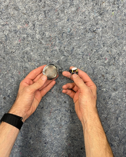 Stainless Steel Tea Infuser Ball With A Lil' Mug At The End