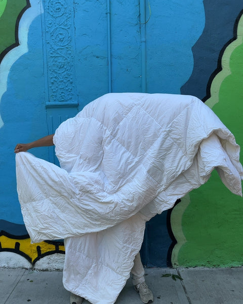 White Comforter From The Company Store, Size Full/Queen