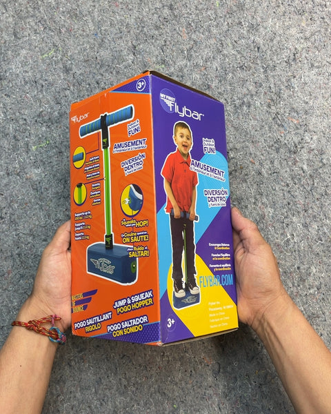 Flybar Jump & Squeak Pogo Hopper