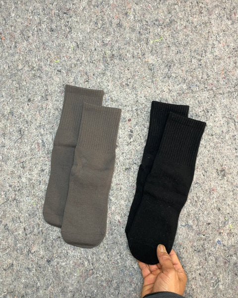 Two Pairs of Yoga Socks for Smaller Feet