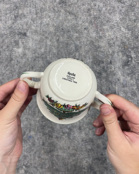 Spode Christmas Tree Two-Handled Mug