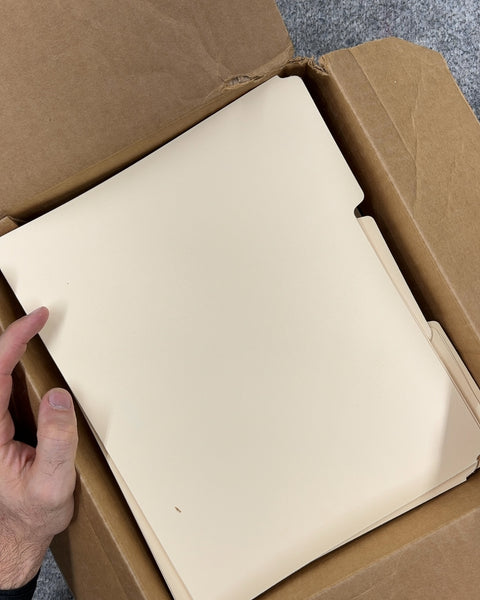 250 Or So Staples 3-Tab File Folders