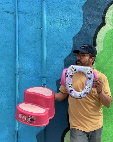 Minnie Mouse Potty Seat and Step Stool