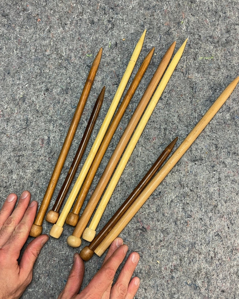All The Wooden Knitting Needles You'll Ever Need