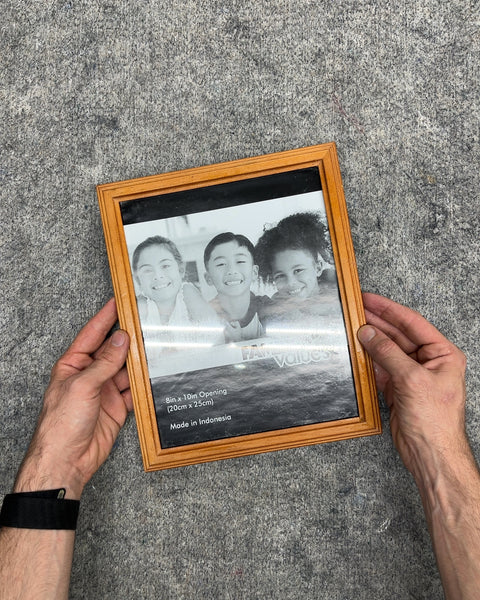 Family Values Wood Finish Picture Frame, 8x10"