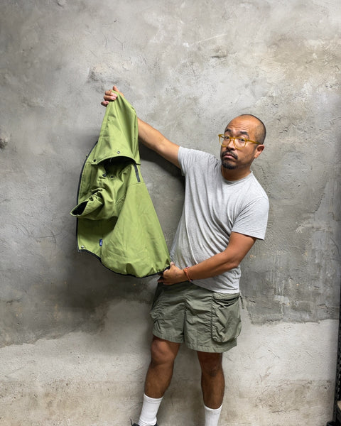 Frisco by Chewy Green Bonded Dog Raincoat, Size XL
