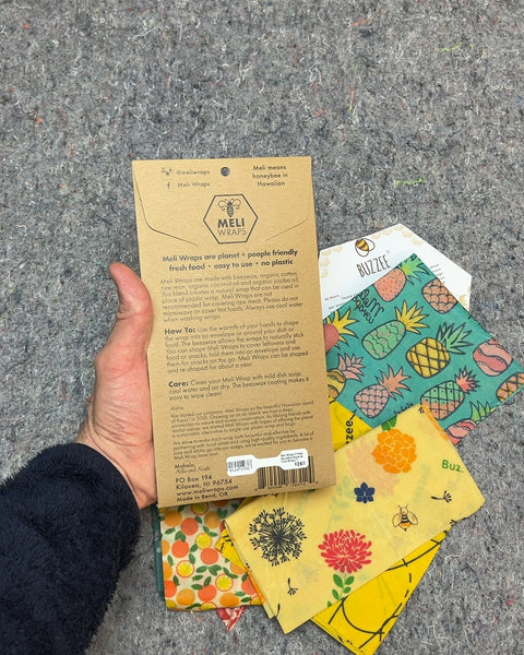 A Whole Bunch Of Reusable Beeswax Food Wraps