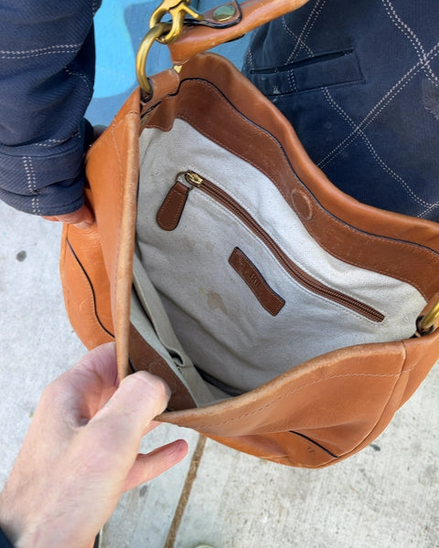 Frye Melissa Leather Hobo Bag