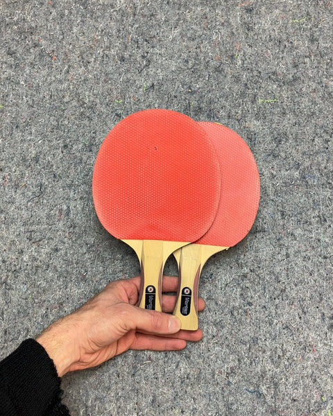 Two Martin Kilpatrick Vortex Ping Pong Paddles