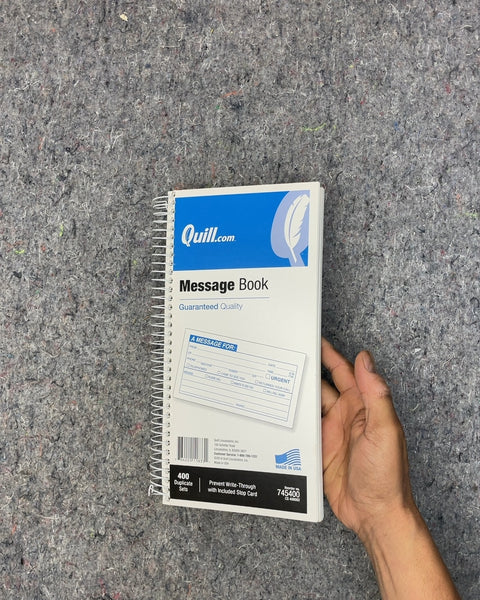 Quill.com Message Book