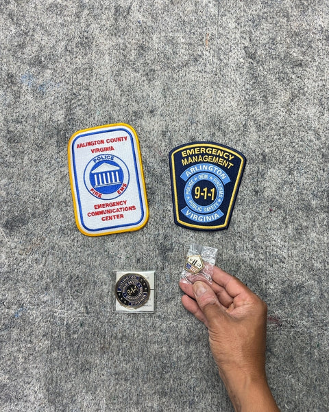 More Arlington County Virginia Emergency Services Patches and Pins