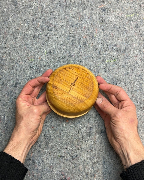 Bamboo Salt and Pepper Container