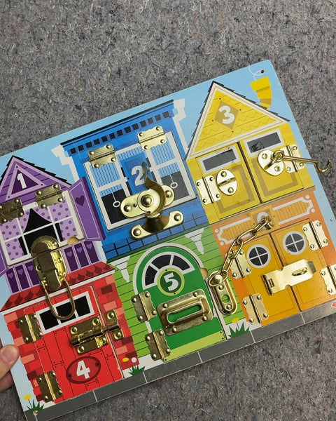 Melissa & Doug Latches Board