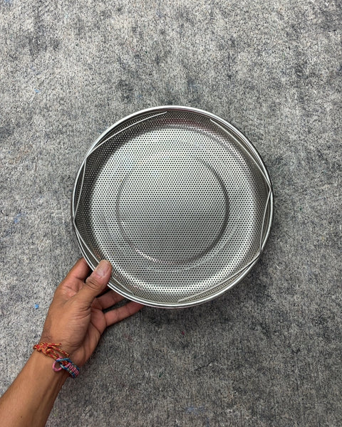 Stainless Steel Steamer Basket, 9.5"