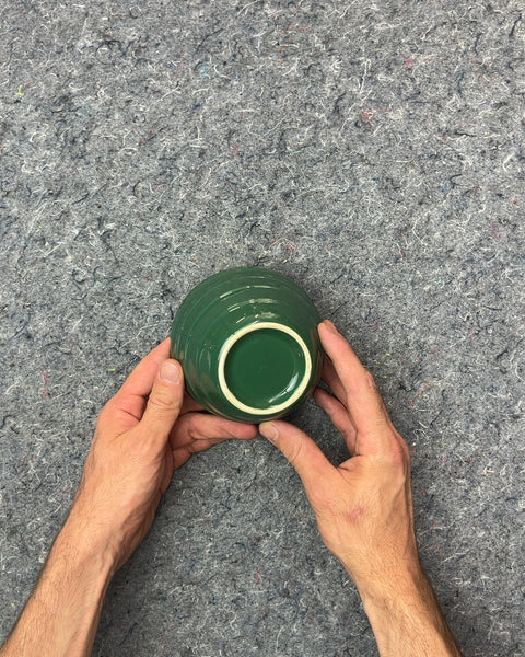 Lil' Green Crate & Barrel Ceramic Mixing Bowl