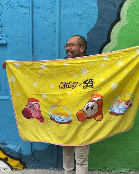 Kirby x Kura Sushi Blanket