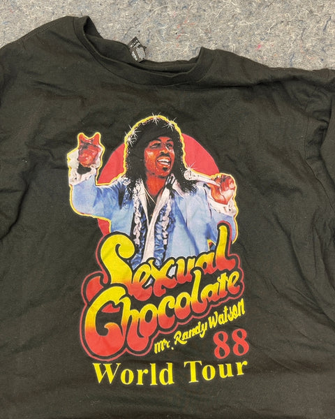Sexual Chocolate Mr. Randy Watson 88 World Tour T-Shirt, Size XL