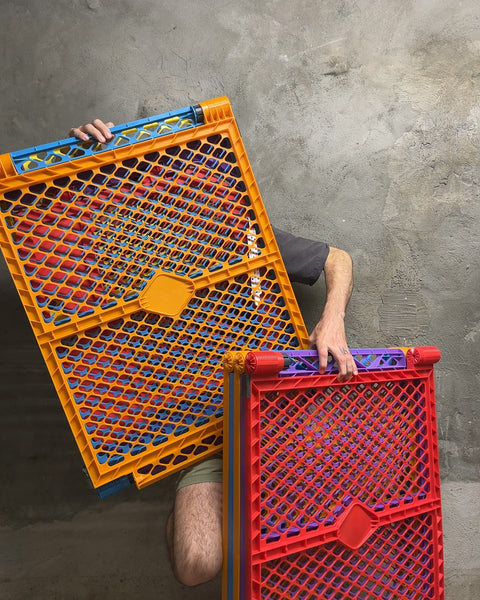 Multicolor Folding Plastic Playpen Safety Gate With 10 Panels