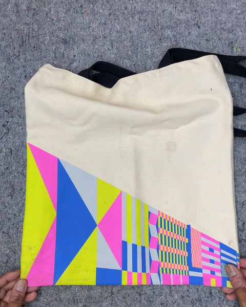 MoMA Graphic Print Canvas Tote Bag