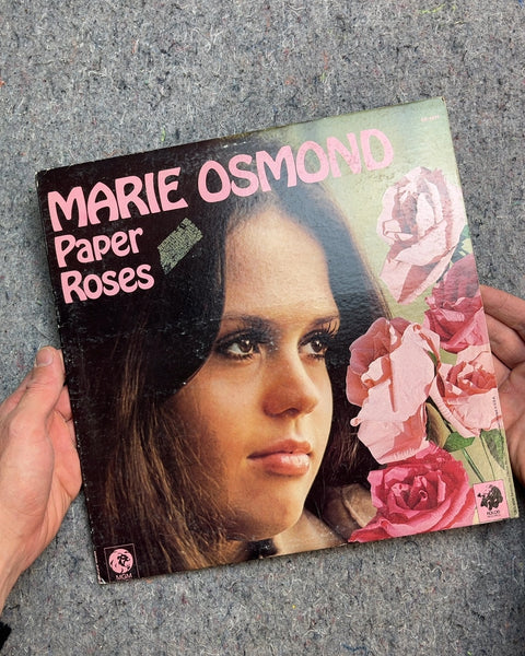 Marie Osmond Paper Roses Record Album