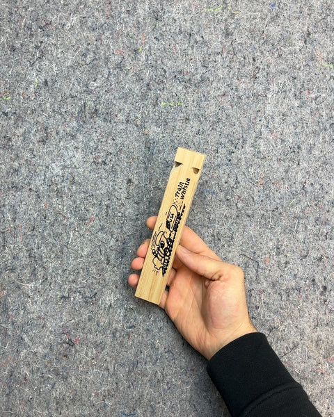 Traditional Wooden Train Whistle Toy