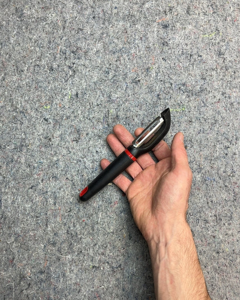 Black and Red Vegetable Peeler